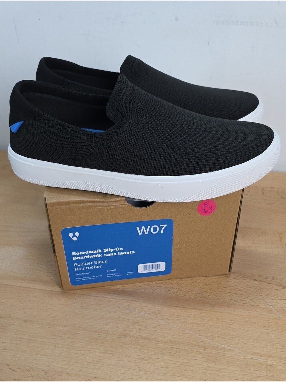 Vessi Boardwalk Slip-On Women's Sneakers in Black 7 New Waterproof